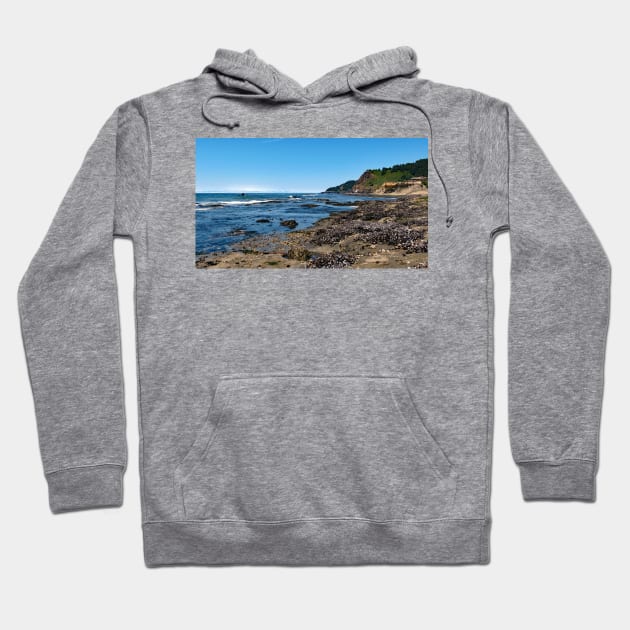 Otter Crest Beach Oregon Hoodie by supernova23